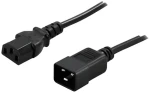 PowerWalker C13-C20 180cm / Propojovací napájecí kabel / 10 A / 250 V (91010041)