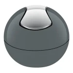 Spirella BOWL mini výklopný odpadkový koš 1 L šedý / plast (7610583198402)