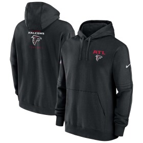 Nike Pánská mikina Atlanta Falcons NFL 2023 Sideline Club Hoodie Velikost: S