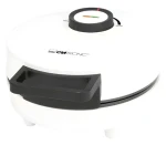 Clatronic WA 3832 černá/bílá / Vaflovač / 1200 W / kulatý tvar (WA 3832)