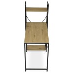 Pracovní stůl 100x48cm, mdf, dub, GD-512 OAK