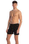 PÁNSKÉ BOXERKY M-1018BX 3XL-4XL černá XXXXL