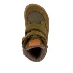 Chlapecké zimní barefoot boty TEX WINTER Olive Froddo G3160247-1 - 32