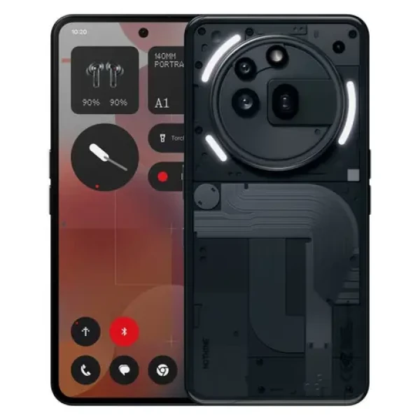 Nothing Phone (3a) Pro 12+256GB černá / 6.77" / 256GB / Android 15 (A10400166)