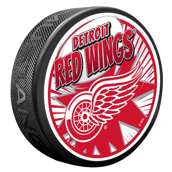 Mustang Puk Detroit Red Wings NHL Kaboom