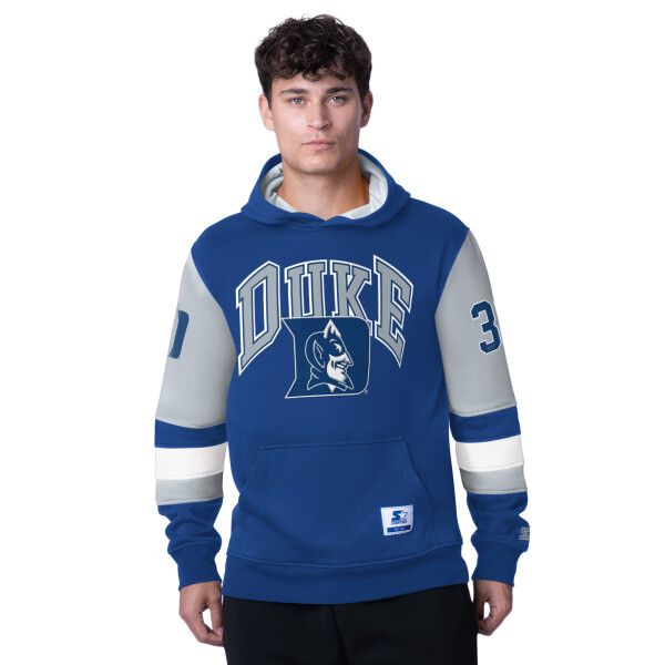 Starter Pánská mikina Duke Blue Devils NCAA End Zone Fleece Hoodie Velikost: M