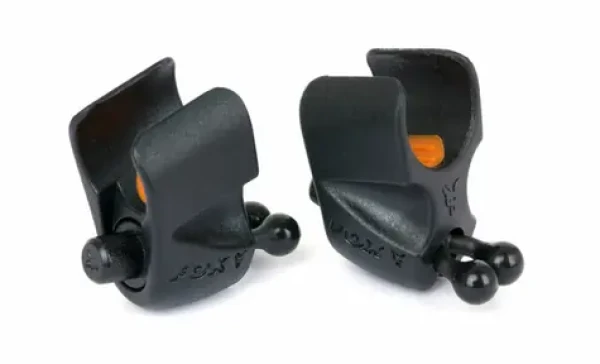 FOX Klip na vlasec Black Label Adjustable Rod Clip 2ks (CBI124)