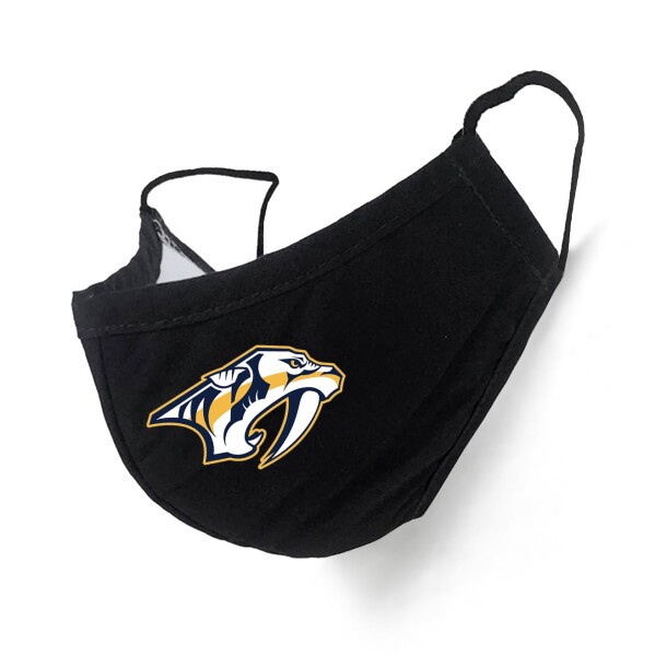 Rouška Nashville Predators NHL Black Velikost: dospělá velikost