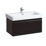 Laufen - Pro S Umyvadlová skříňka, 81x45x39 cm, 1 zásuvka, wenge H4835020964231