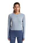 ICEBREAKER Wmns Merino 260 ZoneKnit LS Crewe, Dawn/Zincblue/Cb (vzorek) velikost: S
