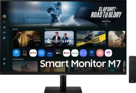 32" Samsung Smart M70F černá / Monitor / VA / 3840x2160 / 4ms / 3000:1 / 300cd-m2 / USB-C 65W / Wi-Fi+BT (LS32FM702UUXDU)