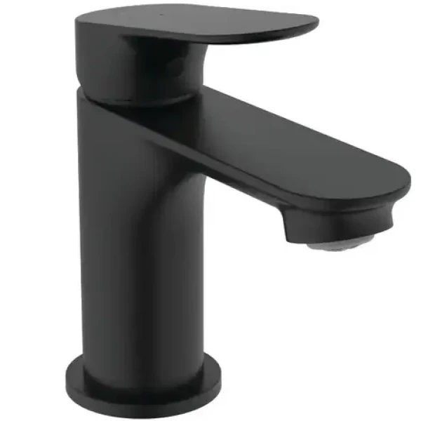 Ideal Standard Ceralife O - Umyvadlová baterie s výpustí ClickClack | BlueStart | hedvábná černá (BE004XG)