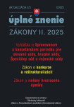 Aktualizácia II/3 2025 – Konkurz a reštrukturalizácia