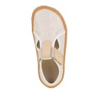Dívčí plátěné barefoot přezůvky CANVAS T-BAR GOLD SHINE Froddo G1700439-3 - 36