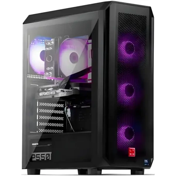 LYNX Challenger (10463208) černá / AMD Ryzen 5 5600 3.5GHz / 16GB / 1TB SSD / RTX 5050 8GB / W11H (10463208)