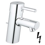 GROHE - Concetto Umyvadlová baterie s výpustí, chrom 23060001