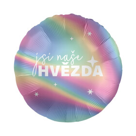 Balónek fóliový Jsi naše hvězda - Albi