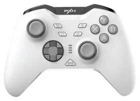 PXN P5 bílá / Herní ovladač / Bezdrátový / PC, Switch, Android, iOS / Hall Effect joysticky / 1000 Hz (PXN-P5 WHITE)