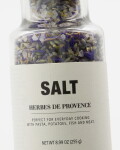 Nicolas Vahé Mořská sůl s bylinkami Herbes de Provence 255 g, čirá barva, sklo