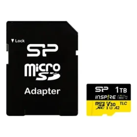 Silicon Power Inspire 1TB / Paměťová karta microSDXC / 170/160 MB/s / U3 / V30 / A2 (SP001TBSTXLA2V1NSP)