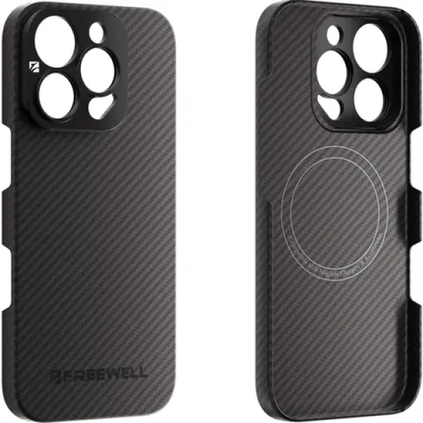 Freewell Filmmaker iPhone 16 Pro Max černá / Pouzdro / 17mm závit / MagSafe / Kevlar (FW-17-IP16PROMK)