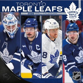 JF Turner Kalendář Toronto Maple Leafs NHL 2026 Wall Calendar