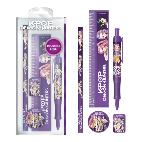 K-pop Demon Hunters školní set DPL12 - Pyramid