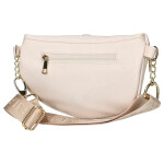 Stylová dámská koženková kabelka Ada, krémová