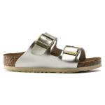 Dívčí žabky Birkenstock Arizona Kids Birko-Flor Electric Metallic Gold narrow (1014841) 26