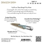 DR Strings Dragon Skin+ DAP-11