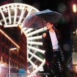 Deštník Reisenthel Umbrella Pocket Classic Dots white