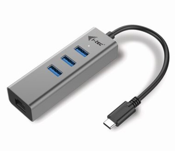 I-tec USB-C Metal HUB 3 Port + Gigabit Ethernet (C31METALG3HUB)