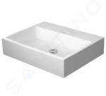 DURAVIT - Vero Air Umyvadlová mísa 600x470 mm, bez přepadu, bez otvoru pro baterii, bílá 2352600070