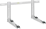 InLine Nástěnný držák venkovní jednotky klimatizace bílá / Držák / 365 x 400 x 775 mm / 2,23 kg (59998A)