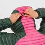 KARPOS W Alagna Down W Jacket, Fandango Pink/Jungle Green velikost: L