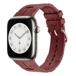 Beline Silicone Ultra bordová / Řemínek pro Apple Watch / 42/44/45/49 mm / silikonový