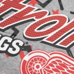 New Era Pánská mikina Detroit Red Wings NHL Sport Classics Oversized Hoodie Velikost: M