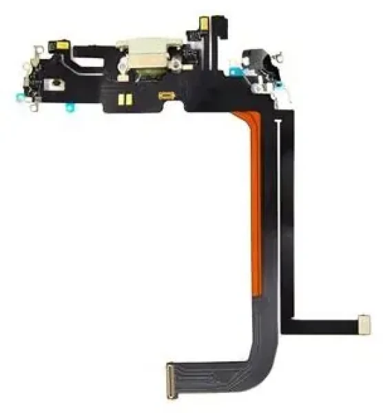 IPhone 13 Pro Max stříbrná / Flex kabel s dobíjecím konektorem / Náhradní díl (57983110004)