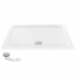 REA - Sprchová akrylová vanička Belmond White 90x90 REA-K4371