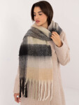 Šála AT SZ 2312501.62 černo-béžová jedna velikost