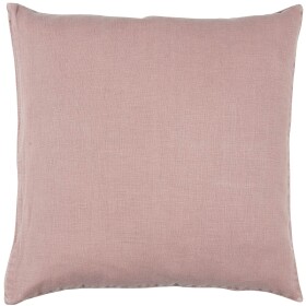 Ib Laursen Lněný povlak na polštář Dusty Pink 50 x 50 cm, růžová barva, textil