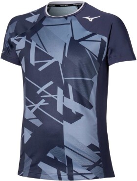 Mizuno Daybreakers Shadow Graphic SS Tee M Odyssey Gray