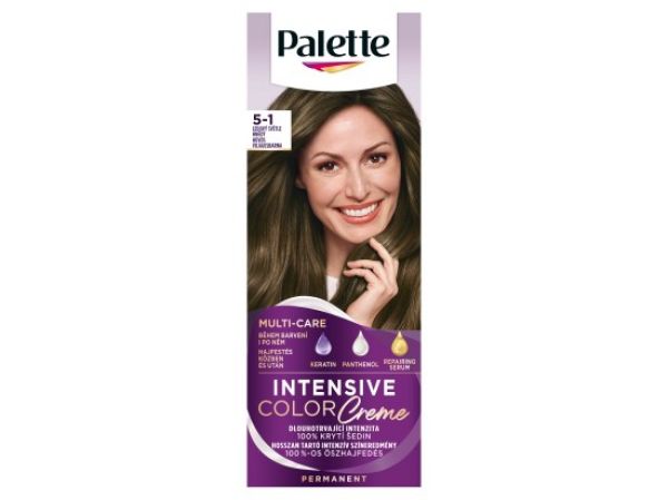 Palette Intensive Color Creme barva na vlasy Ledový světle hnědý 5-1