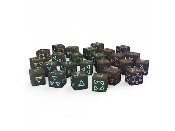 Asmodee Zaklínač: Starý svět - sada herních kostek