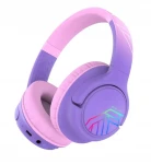 PowerLocus Bobo černá/modrá / Dětská bezdrátová sluchátka s mikrofonem / Bluetooth