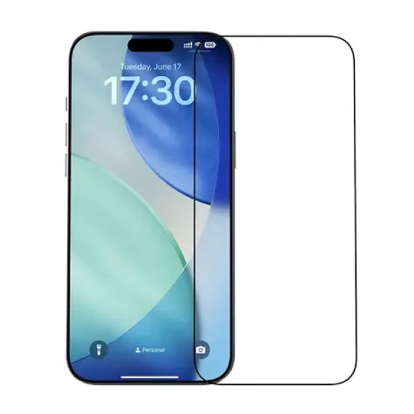 Devia Van Series Crystal Diamond černý rámeček / Ochranné sklo / Apple iPhone Air (6942297132627)