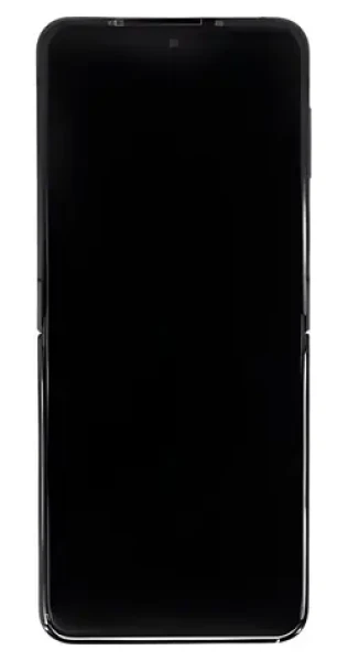 Samsung LCD displej + dotyk + přední kryt Galaxy Z Flip4 5G grafitová / Náhradní displej / Service Pack (GH82-30238A)