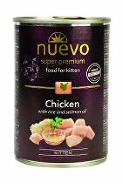 Nuevo kotě kuře konz. 400g
