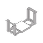 Strong BLUM ZC7T0350 nosič talířů průměr 186-322
