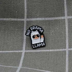 Pinarna.cz No drama llama / Lama žádné drama - bílá